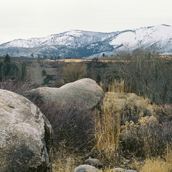Reno enjoys a beautiful natural setting just east of the Sierra Nevadas.