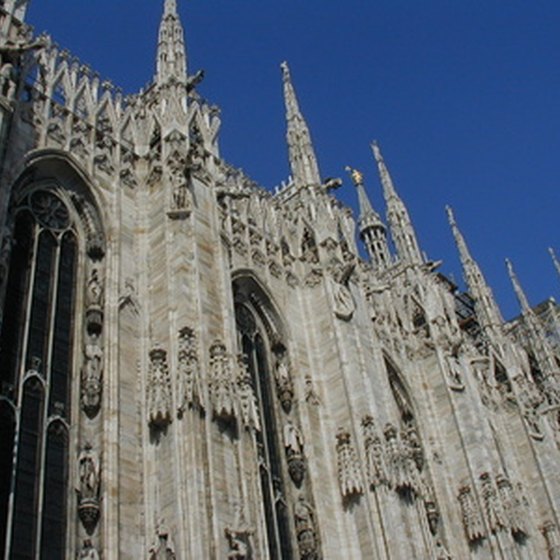 The Duomo di Milano is one of city's main architectural attractions.
