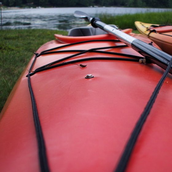 Kayaking is a popular activity at Seneca Lake.