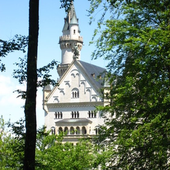 Group castle tours in Germany include the famous Neuschwanstein.