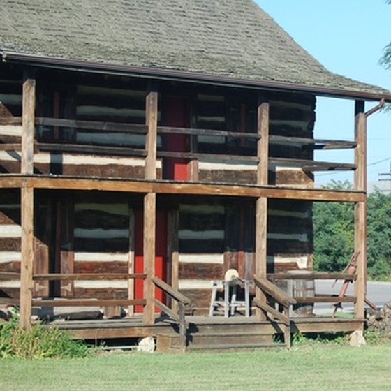 Indiana tourists can stay in quaint resort cabins.