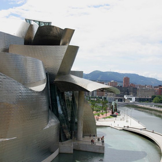 Bilbao is home to the Guggenheim Art Museum.