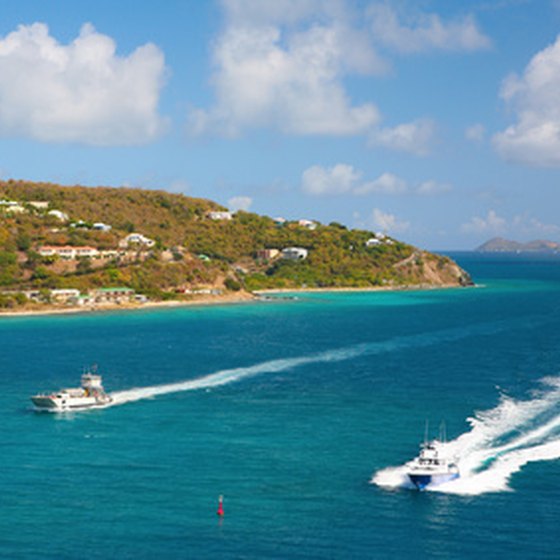 Ships approach Tortola