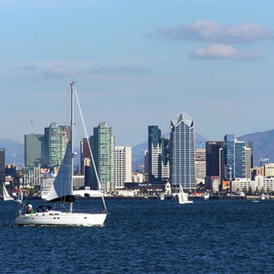 San Diego's Lindbergh Field, northwest of downtown, has many parking options.