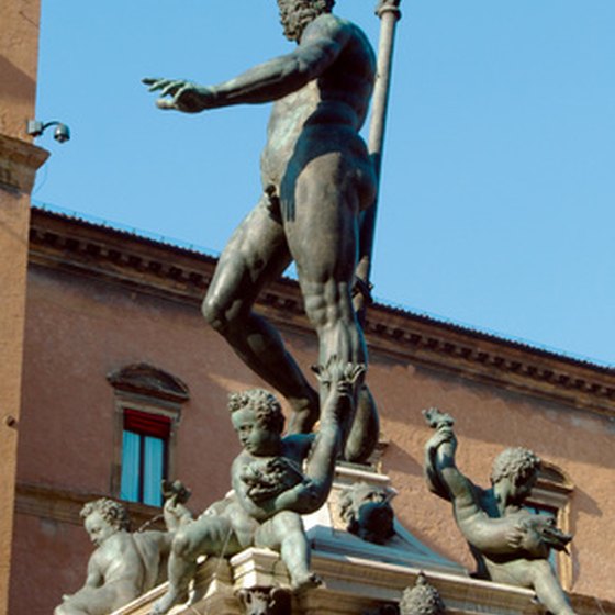 The Neptune Statue is one of Bologna's most famous monuments.
