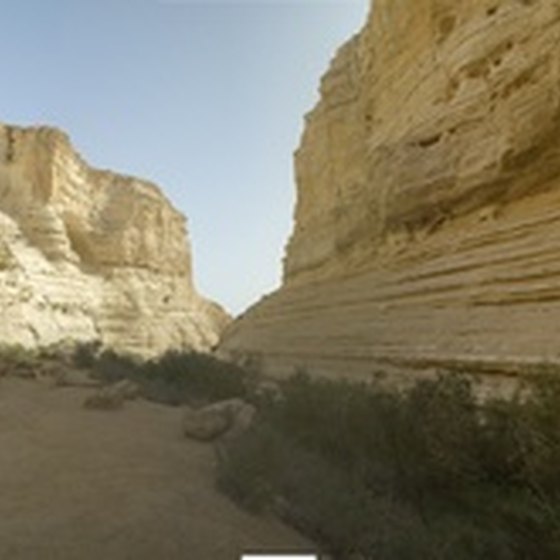 Ein Ovdat canyon can be enjoyed during Israel's mild December weather.