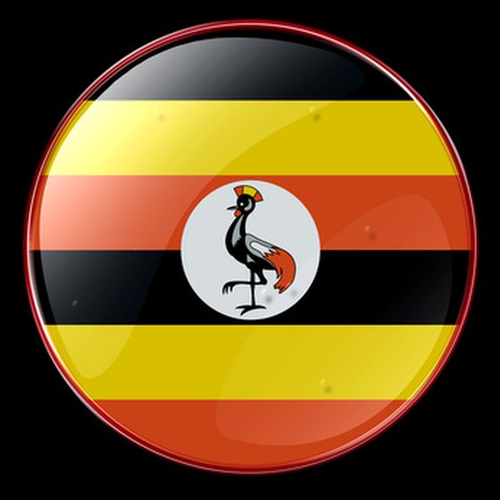 The seal of Uganda features the gray crowned crane.