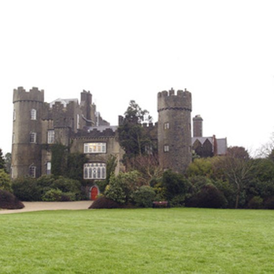 Many of Ireland's castles are now luxury hotels.