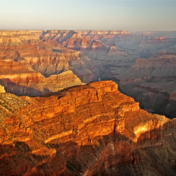 Phantom Ranch sits at the bottom of the Grand Canyon