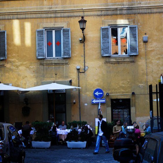 Rome is full of excellent restaurants.