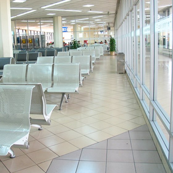 Airport waiting area