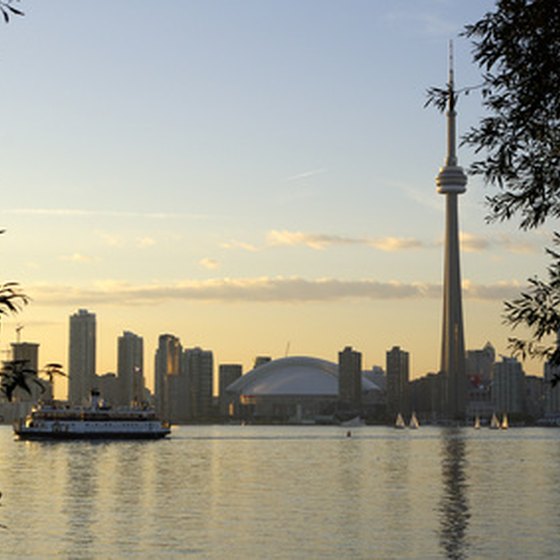 A view of the Toronto skyline