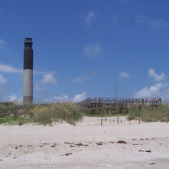 Children can explore historic lighthouses in North Carolina.