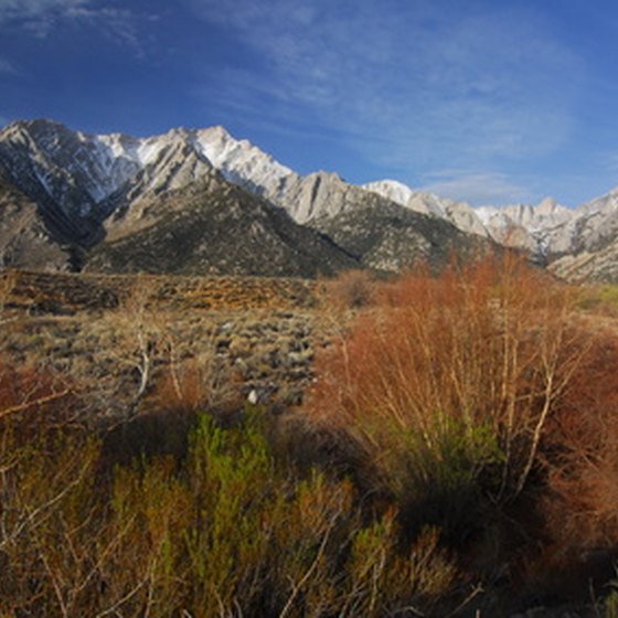 Mount Whitney, as seen from Death Valley, is the centerpiece of the Sierra Nevada.