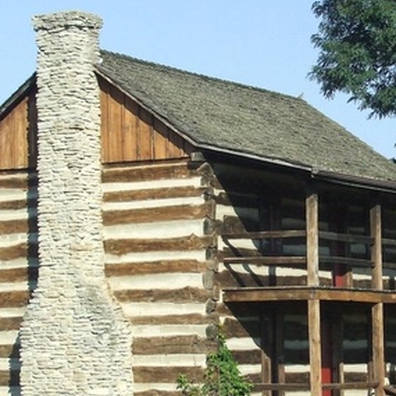 Cabins can often provide a romantic getaway spot for two.
