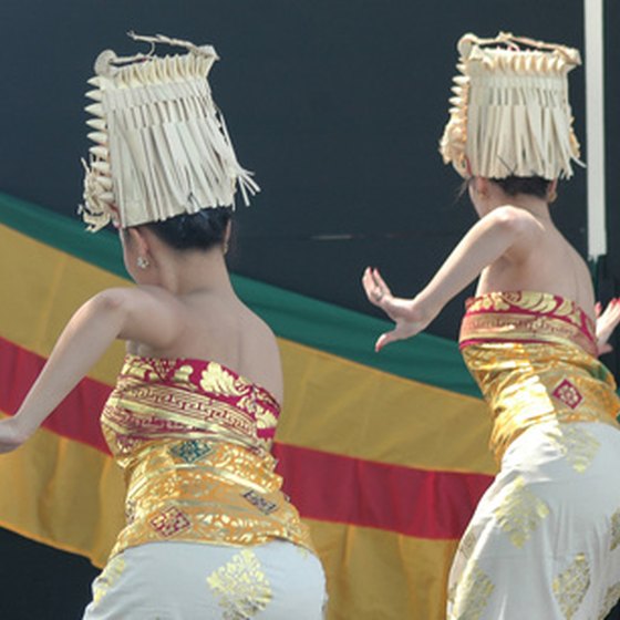 Dance performances are a major attraction on Bali.