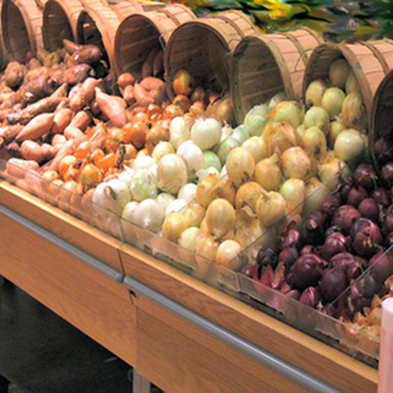 Fresh produce is one draw of the Atlanta State Farmer's Market.