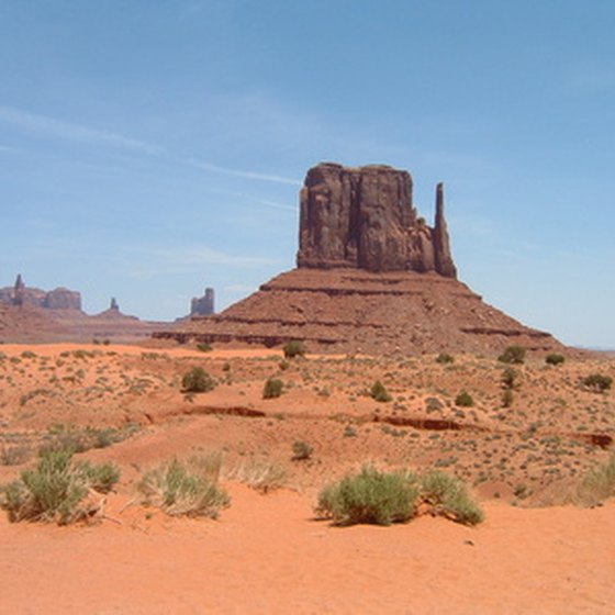 Monument Valley represents an idealized version of the American West.