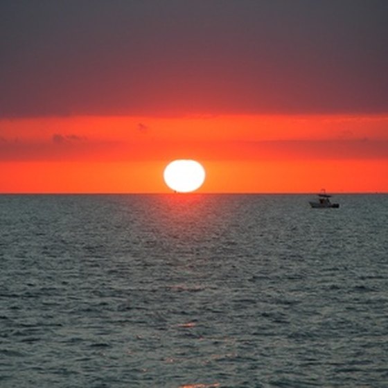 The Florida Keys are known for beautiful sunsets.