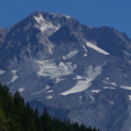 Mount McKinley dominates the landscape at Denali National Park.