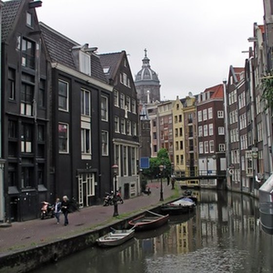 Holland's canals let you explore the cities by boat or bike.