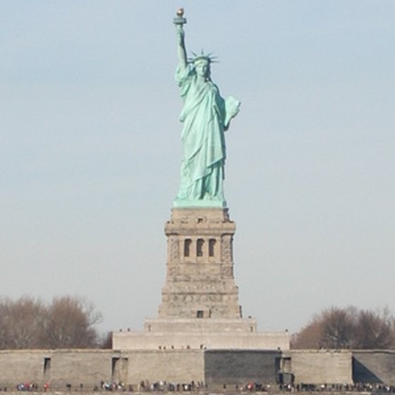 The Statue of Liberty resembles Libertas, the Roman goddess of freedom.