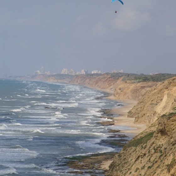 Local criminals target areas like Israel's beaches.