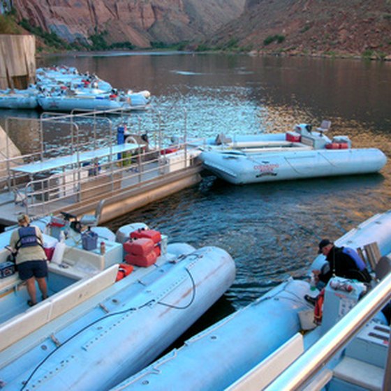 White-water rafting on the Colorado River through the Grand Canyon can be an exciting adventure.
