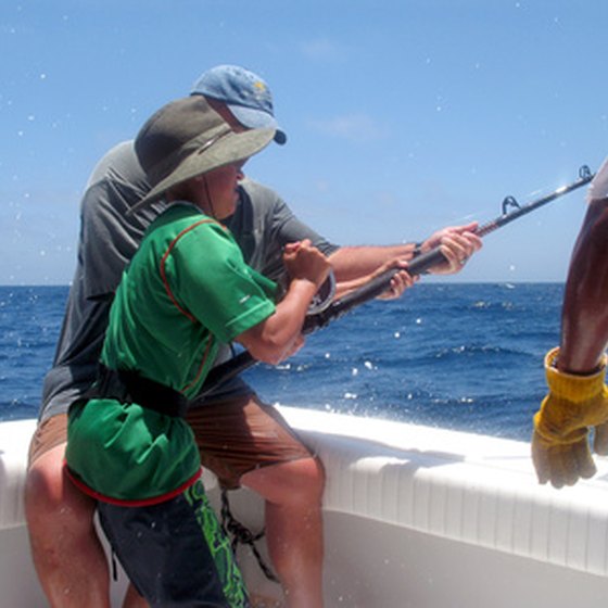 Fishing in Baja California may be enjoyed by all age groups.
