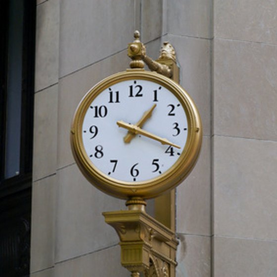 Milton Massachusetts Town Center Clock