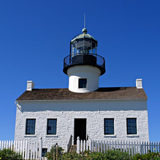 The Old Point Loma Lighthouse stood watch over the entrance to San Diego Bay for 36 years.