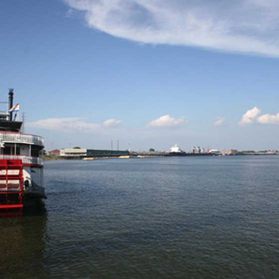 Take a cruise on one of New Orleans' riverboats.