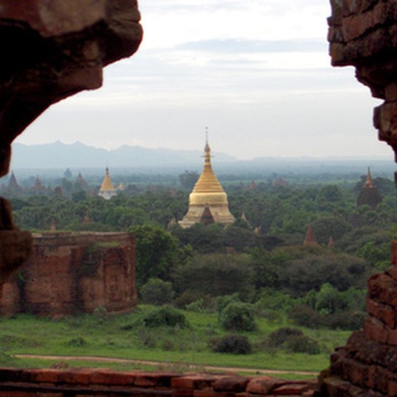 Ancient Temples at Bagan, Myanmar.