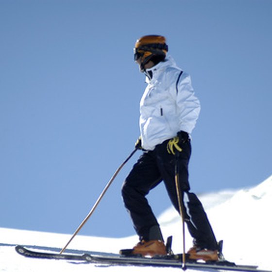 Holiday ski vacations are popular in Europe.
