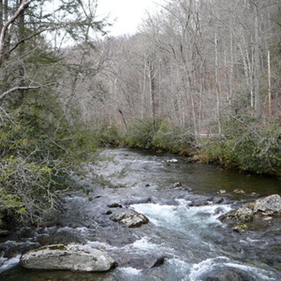 Gatlinburg lies at the western entrance to Great Smoky Mountains National Park.