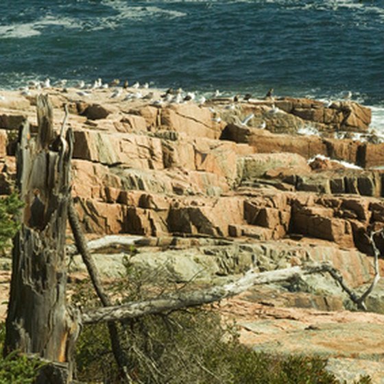 Acadia National Park off the Maine Coastline