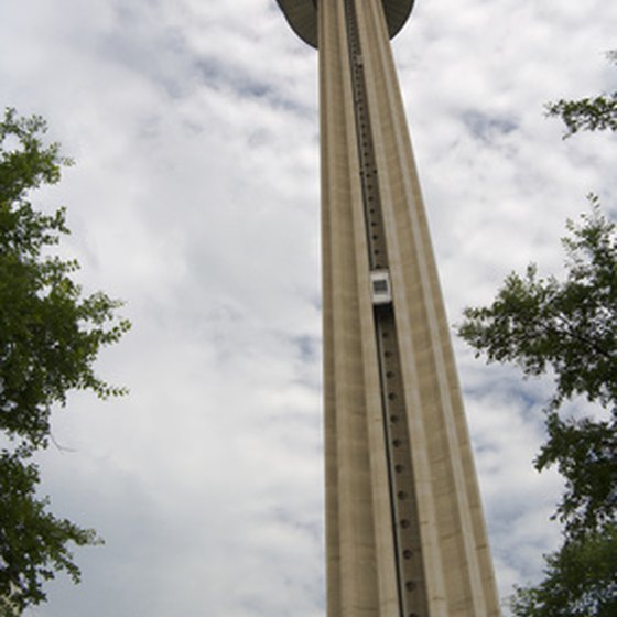 The Tower of the Americas in San Antonio.