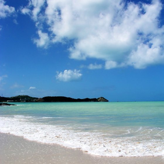 The Caribbean is famous for its white sandy beaches. and clear water.