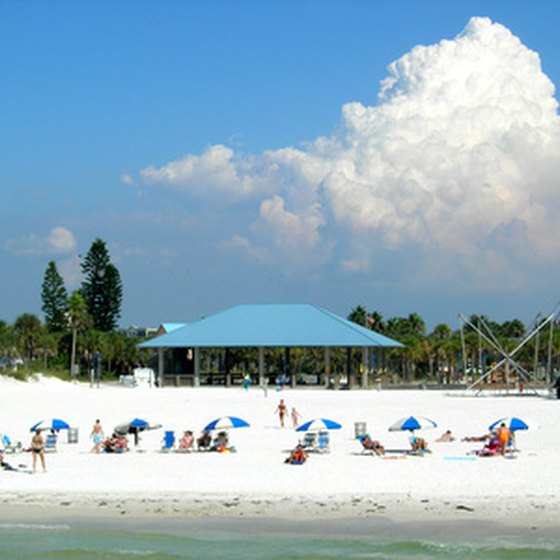 The beaches in Venice, Florida, are popular.