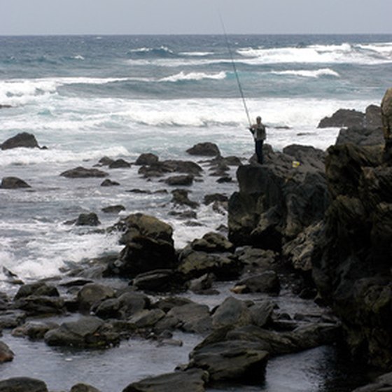 Mendocino offers RV campers great fishing spots along the coast.