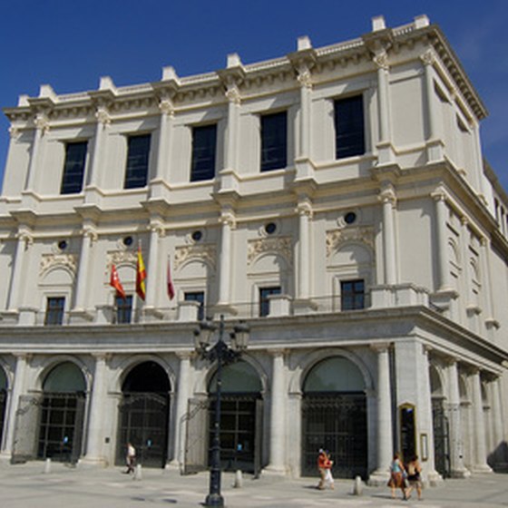 Madrid's Teatro Real was built in 1850 and is one of Spain's most famous opera venues.