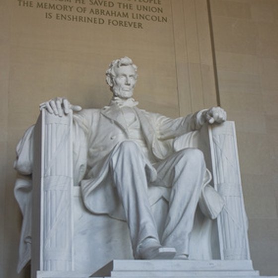 Washington D.C.'s trolley tours typically include a stop at the Lincoln Memorial, which appears on the back of the $5 bill.