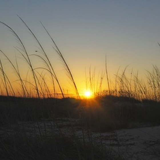 The pristine beaches of Gulf Shores Alabama can be a camping paradise.