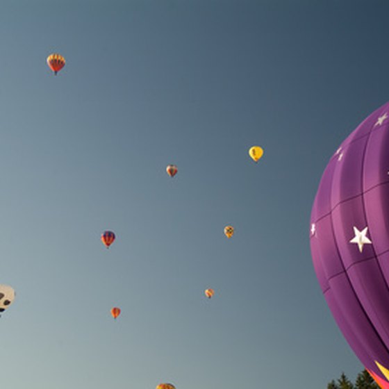 Each year Albuquerque, New Mexico, hosts the International Balloon Fiesta.