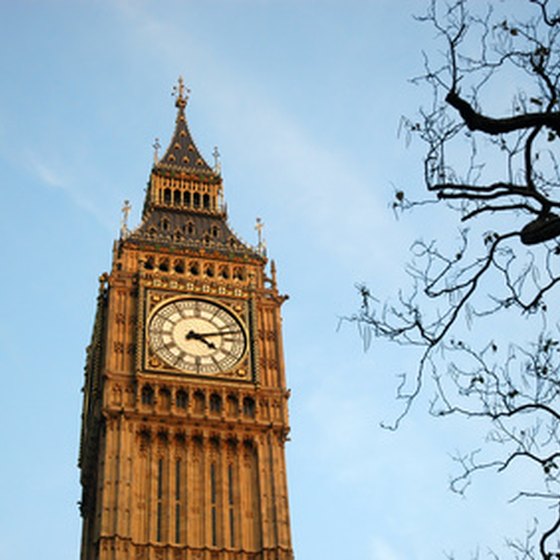 Big Ben is a popular tourist attraction in London.
