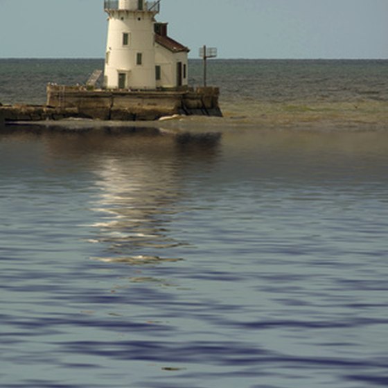 The Cleveland lighthouse is just one of Ohio's many fun places.