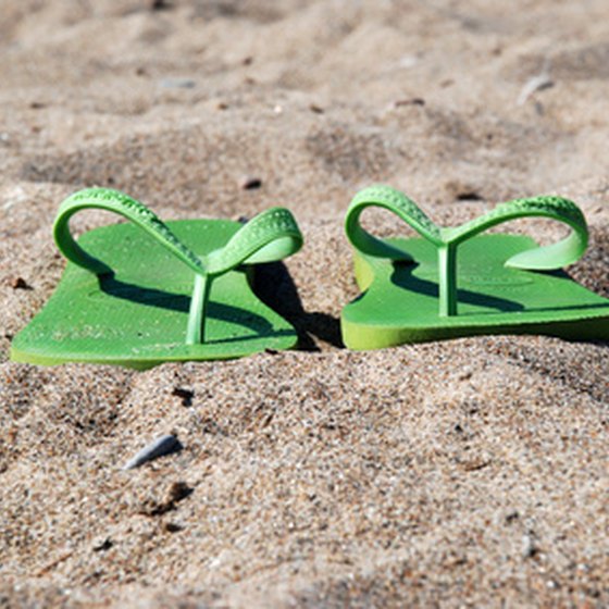 Flip-flops will make your shore trip more comfortable.