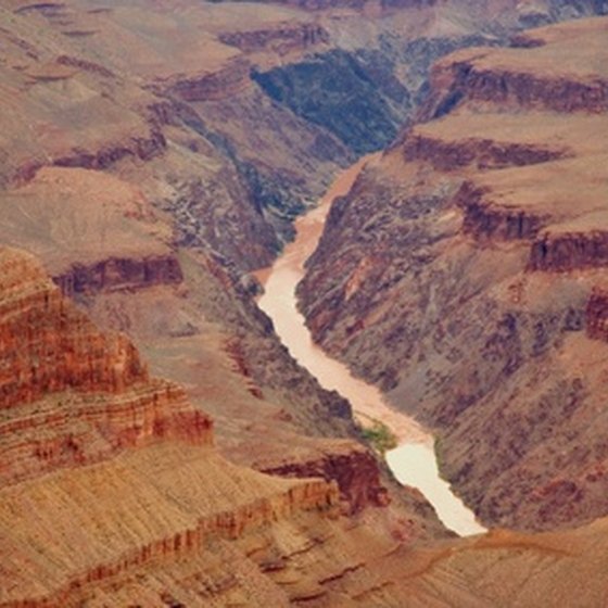 The Grand Canyon attracts almost 5 million visitors each year.