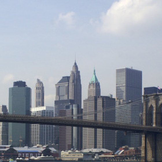 Skyscrapers bear witness to New York City's history.