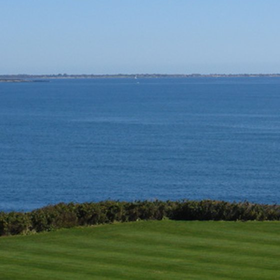 Rhode Island's abundant coastline serves as the backdrop to most of its family resorts.
